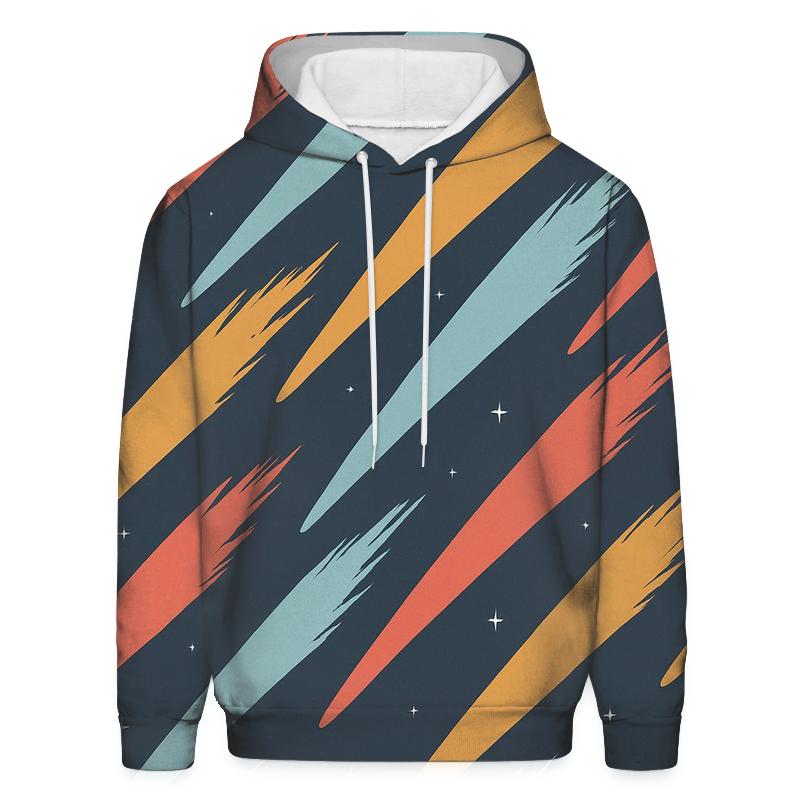 Comet Fan Overprint premium hoodies
