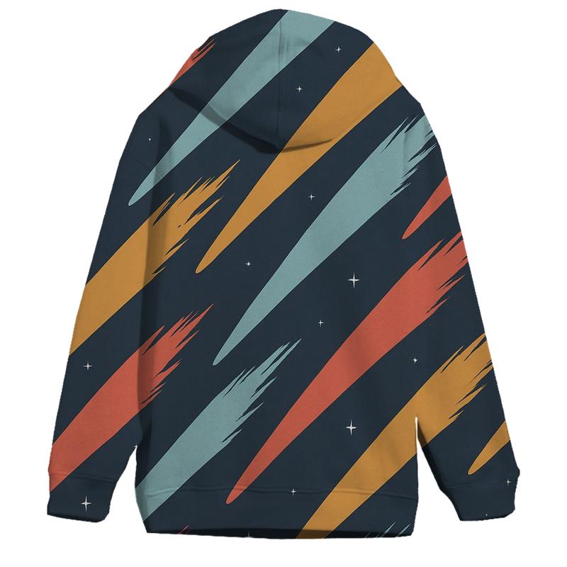 Comet Fan Overprint premium hoodies