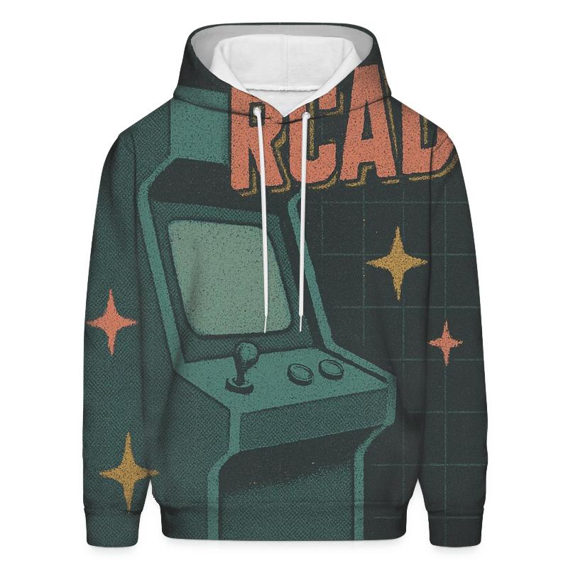 Classic Arcade Pixel Poster hoodie designs