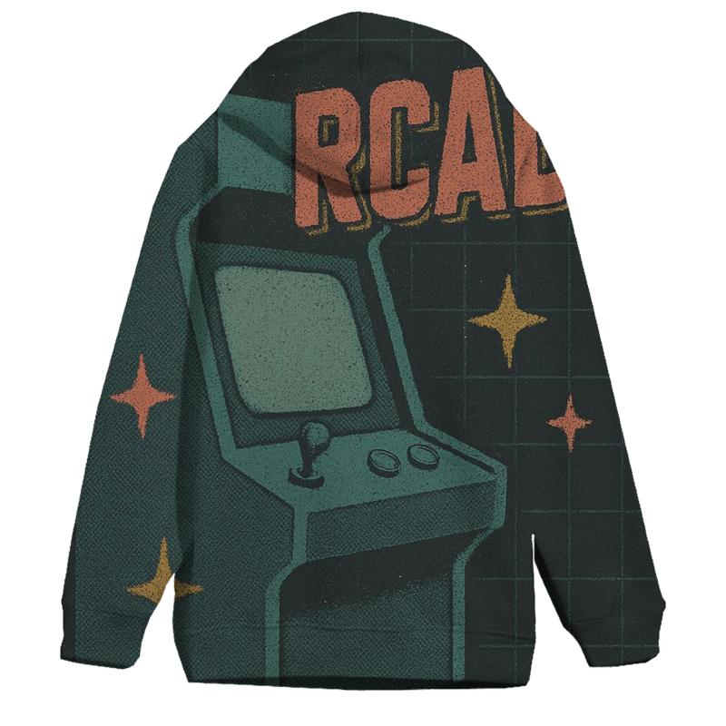 Classic Arcade Pixel Poster hoodie designs