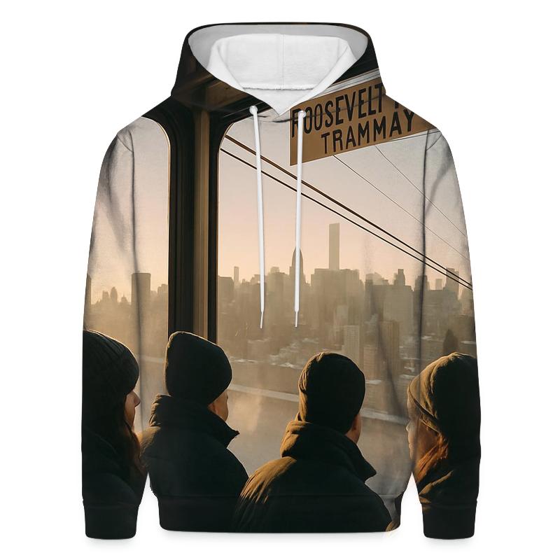 Winter Solstice From Roosevelt Island Tram lightweight hoodies