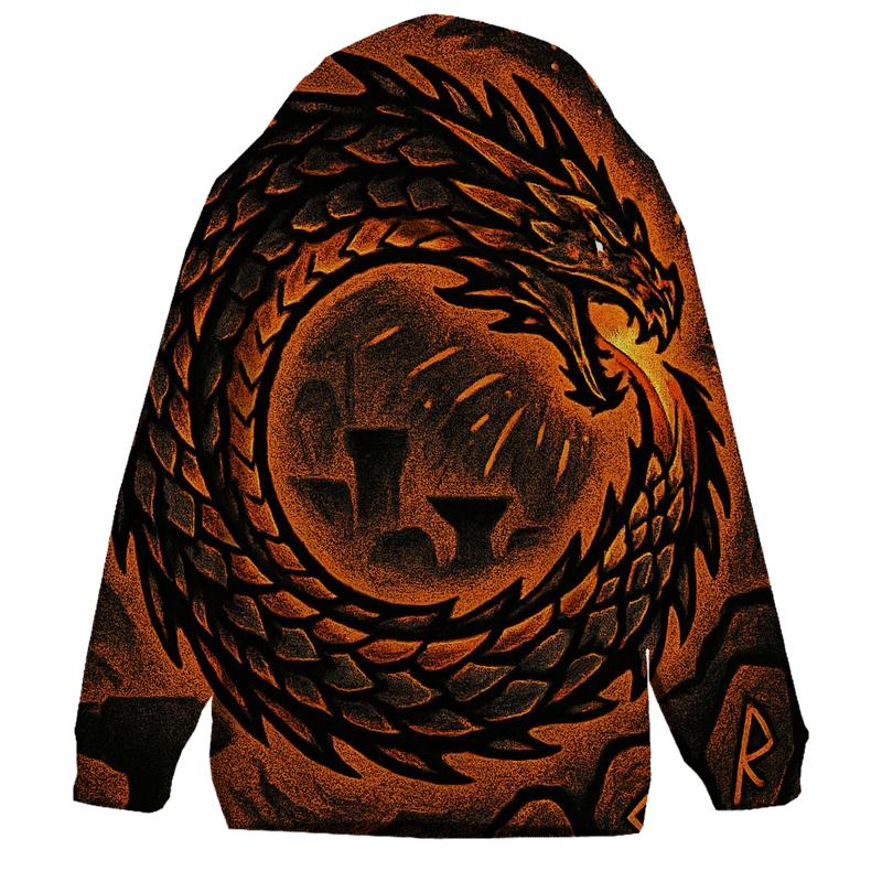Emberforge Ouroboros premium hoodies