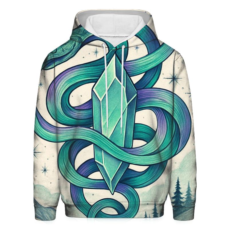Aurora Coil Ouroboros hoodie designs