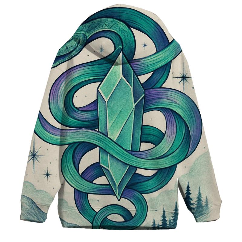 Aurora Coil Ouroboros hoodie designs
