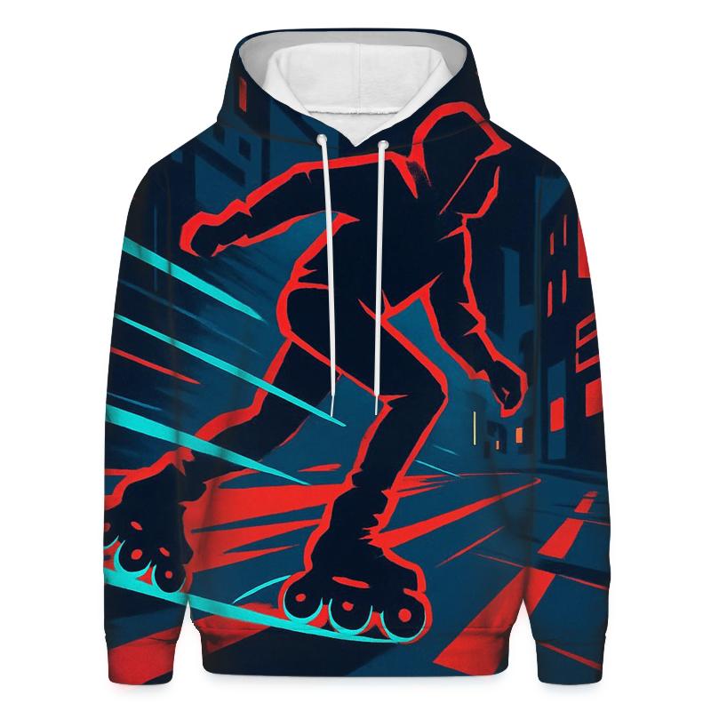 Laser Skate Boulevard designer hoodies