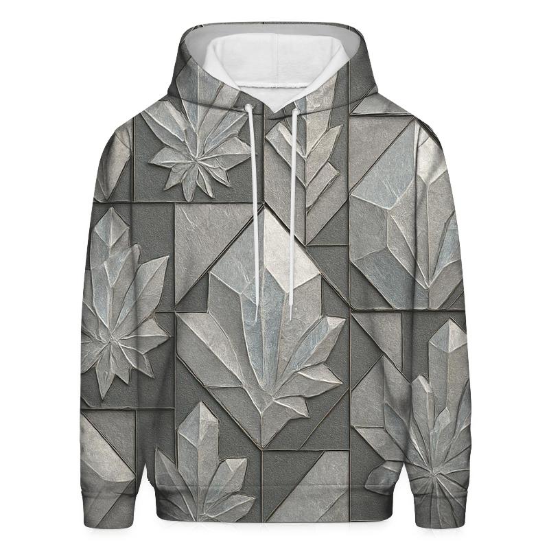 Frosted Crystal Mosaic lightweight hoodies
