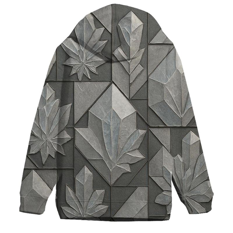 Frosted Crystal Mosaic lightweight hoodies