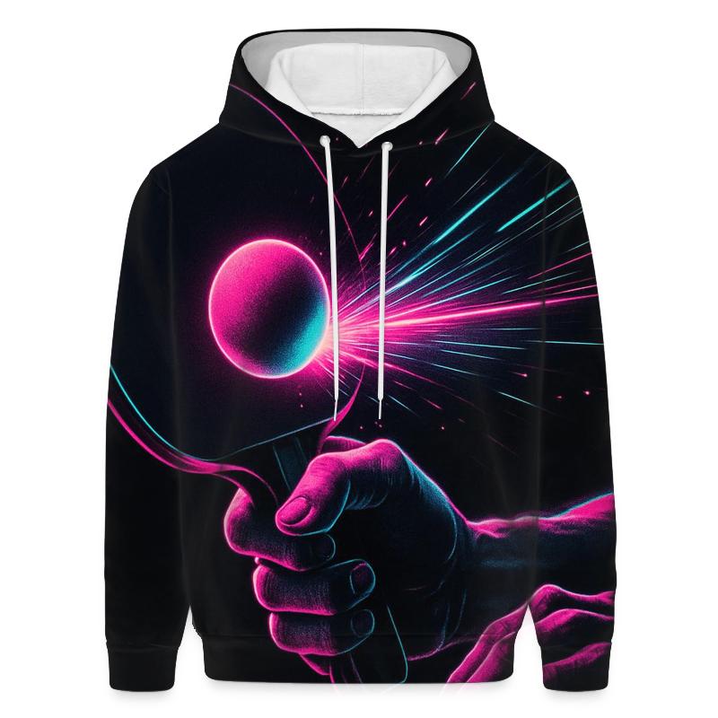 Table Tennis Neon Precision heavyweight hoodies