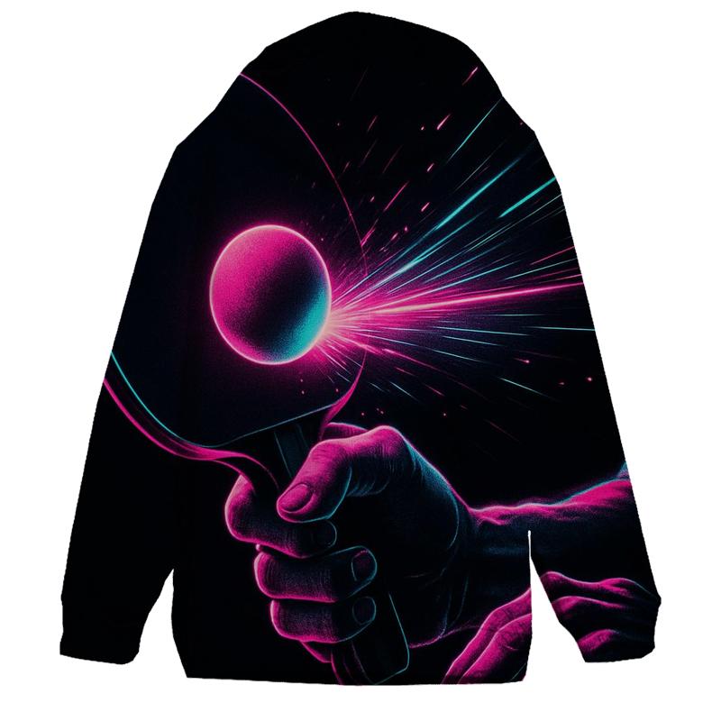 Table Tennis Neon Precision heavyweight hoodies