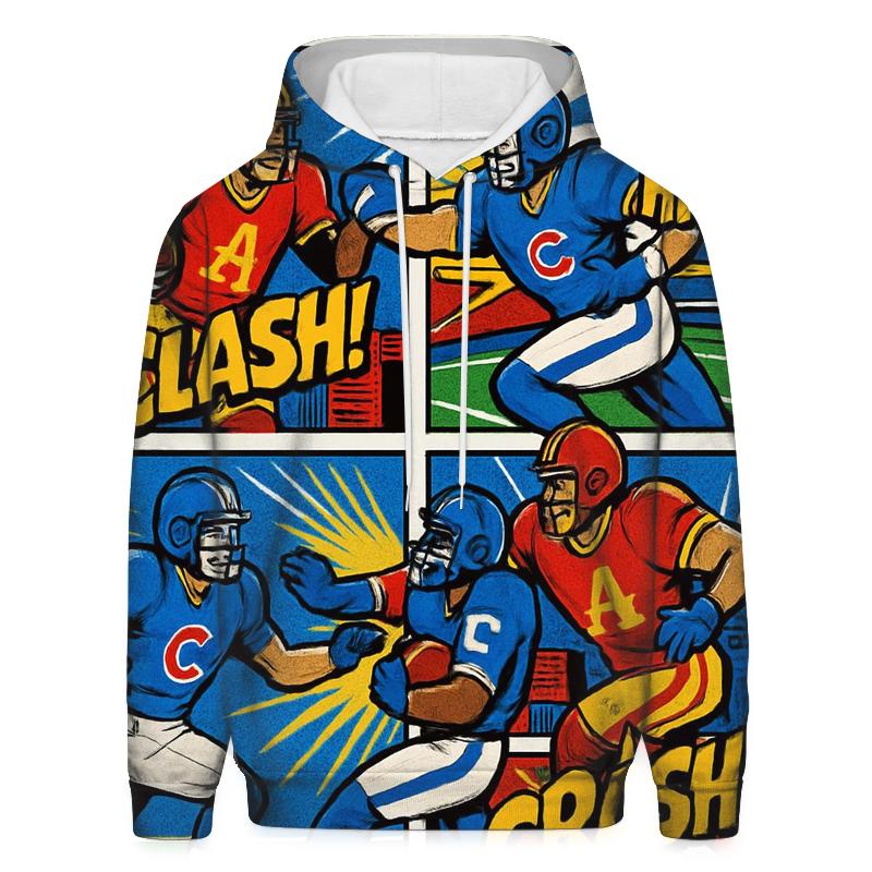 Comic Panel Rivalry lightweight hoodies