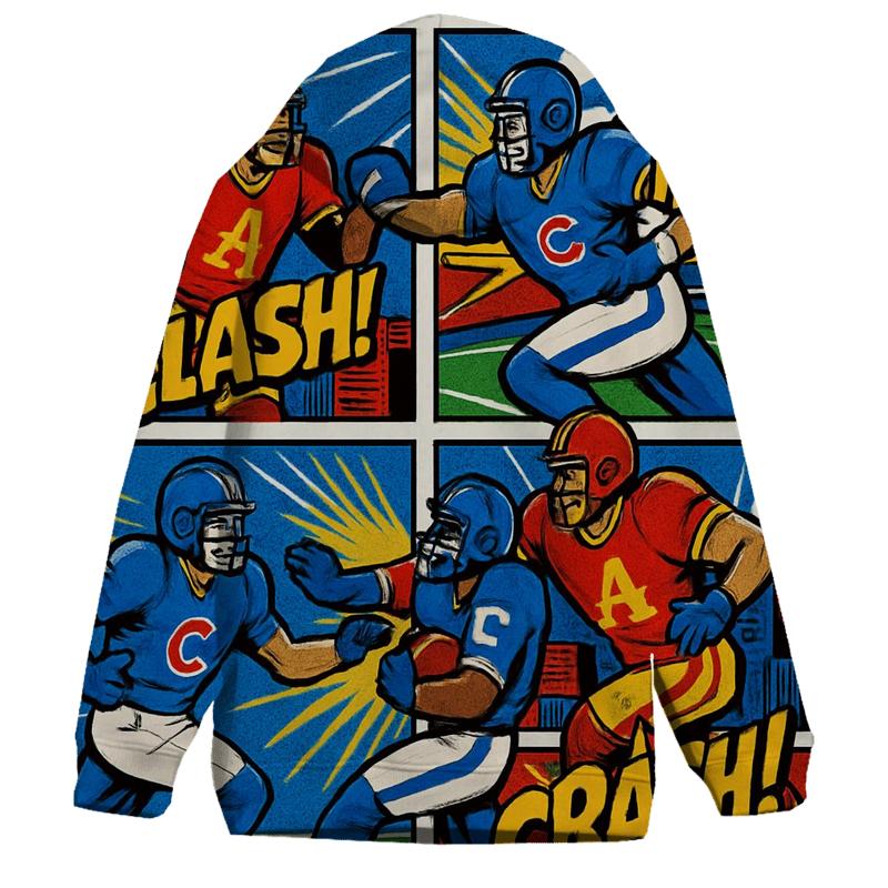 Comic Panel Rivalry lightweight hoodies