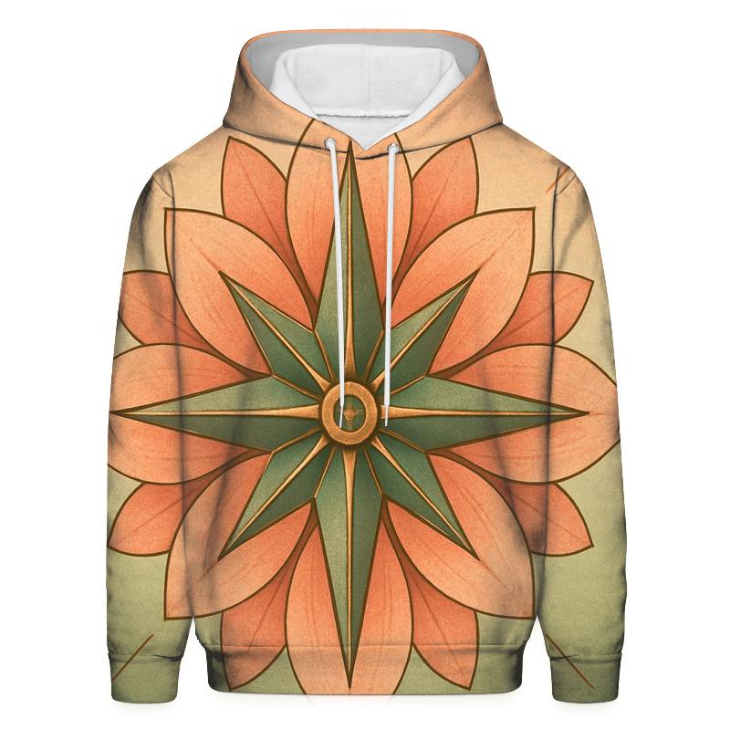 Horizon Compass Bloom hoodie trends