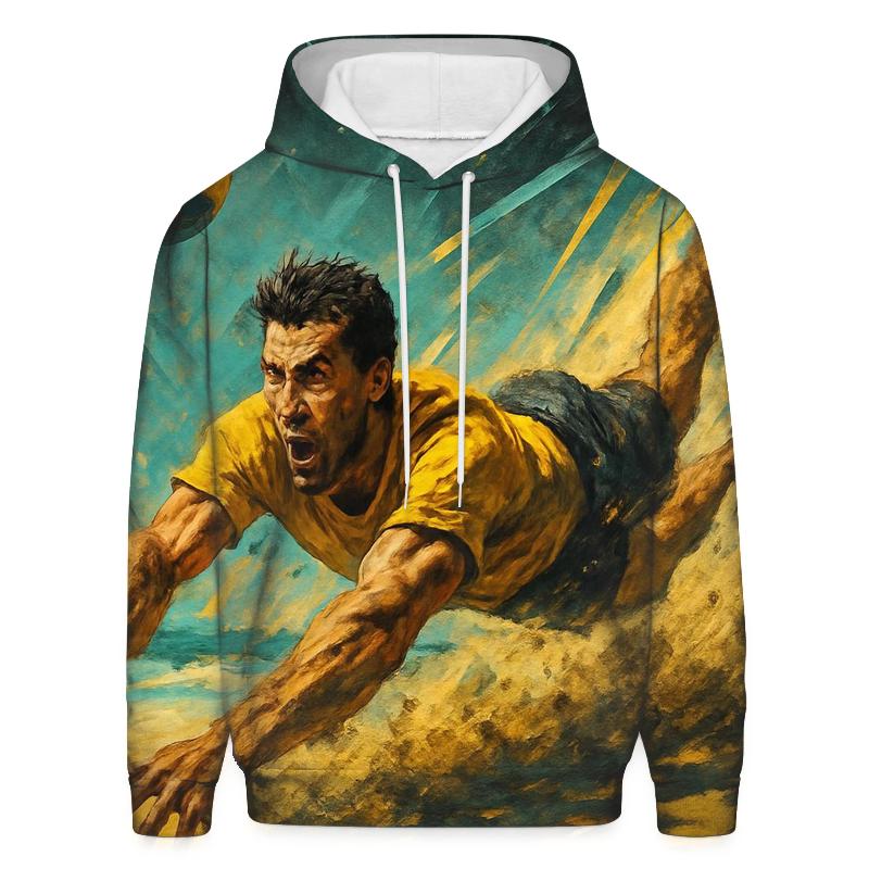Volleyball Sandstorm Energy custom hoodies