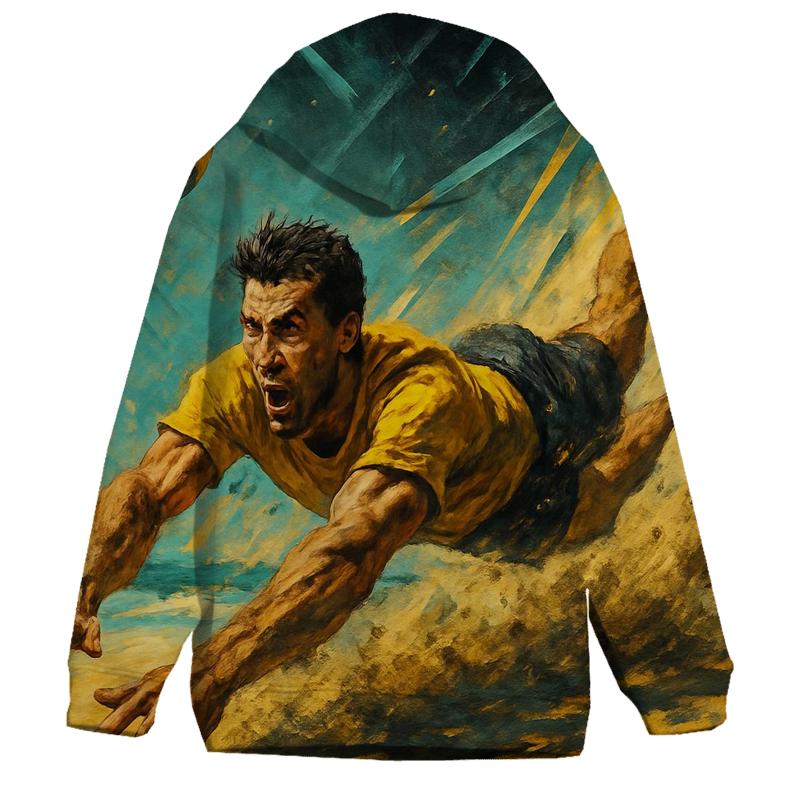 Volleyball Sandstorm Energy custom hoodies