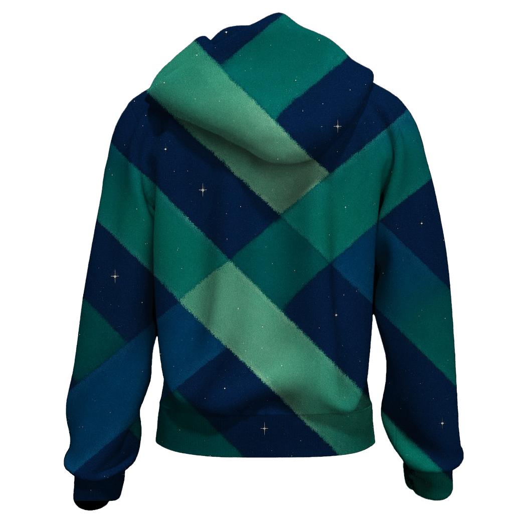 Aurora Curtain Drift custom hoodies