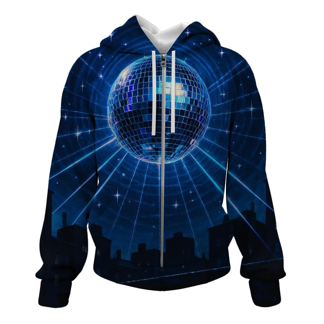 Midnight Disco Halo pullover hoodies