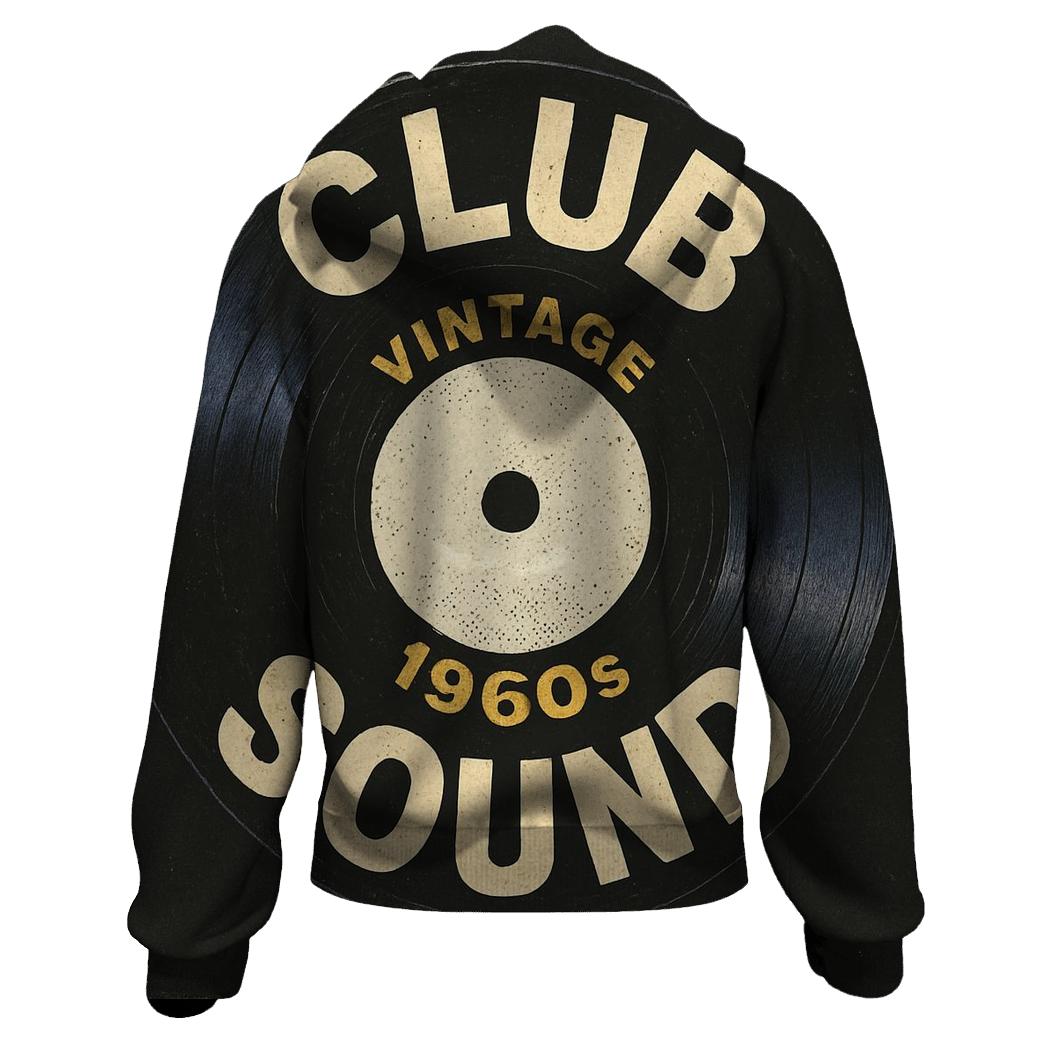 Vinyl Night Record Label custom hoodies