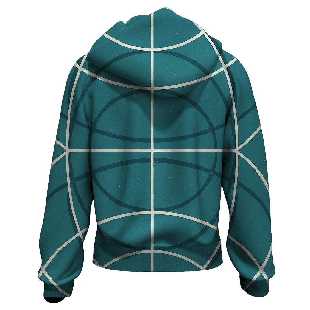 Gravitational-Lens Arc Grid hoodie trends