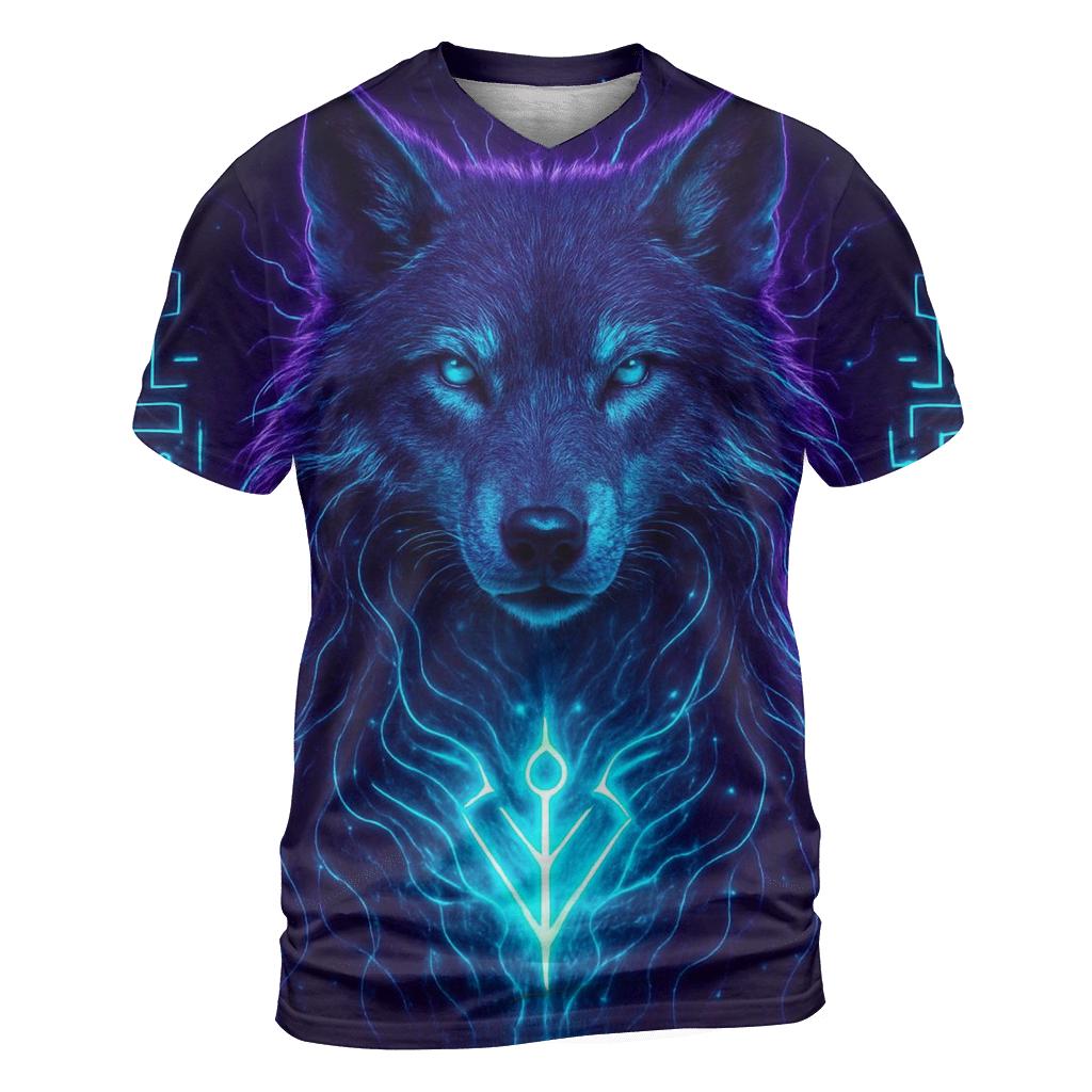 Violet Circuit Spirit unique graphic print tees