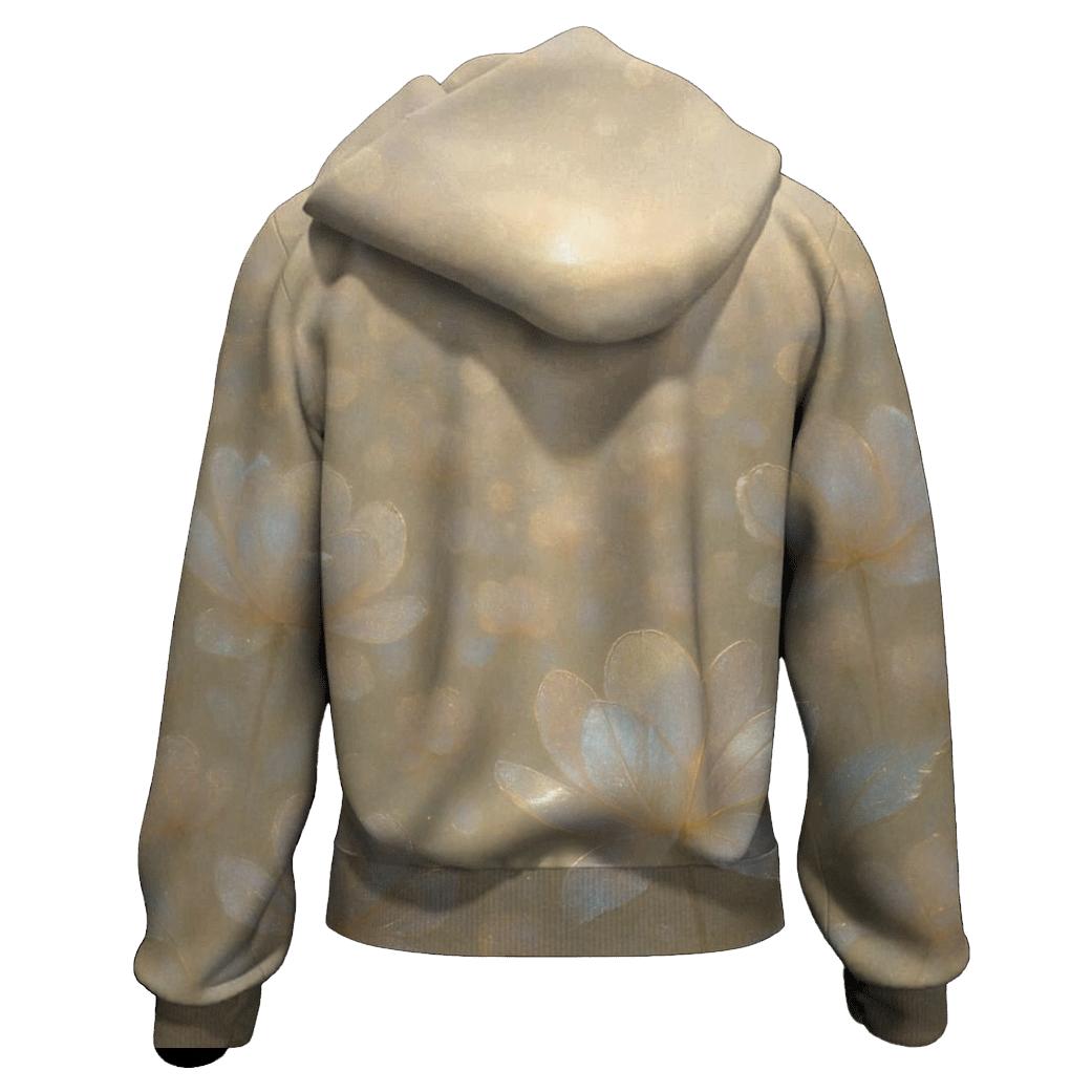 Champagne Bokeh Garden heavyweight hoodies