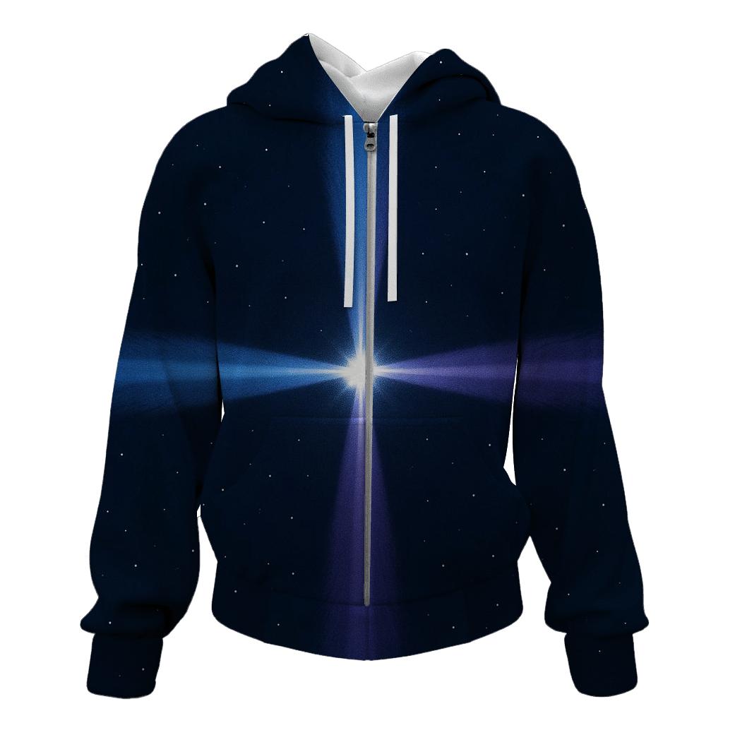 Pulsar Beam Cross custom hoodies