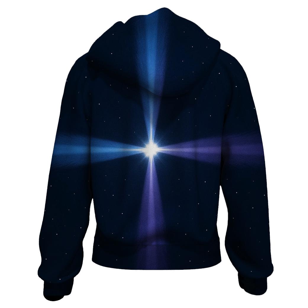 Pulsar Beam Cross custom hoodies