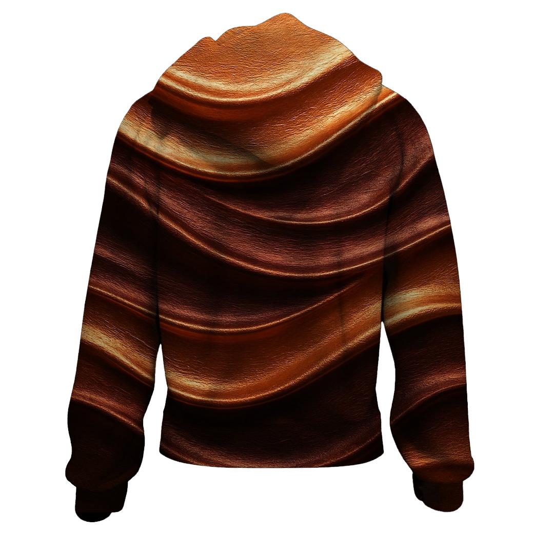 Bronze Ripple Couture hoodies fashion