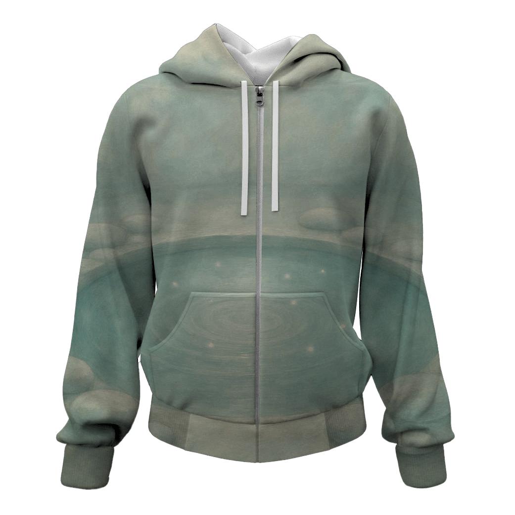 Pool Of Reflective Light pullover hoodies