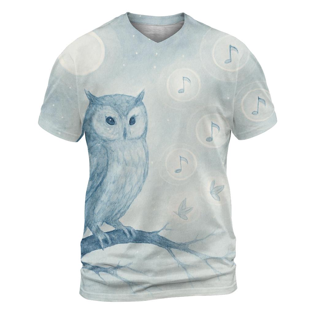 Echo Lantern Owl designer pattern shirts