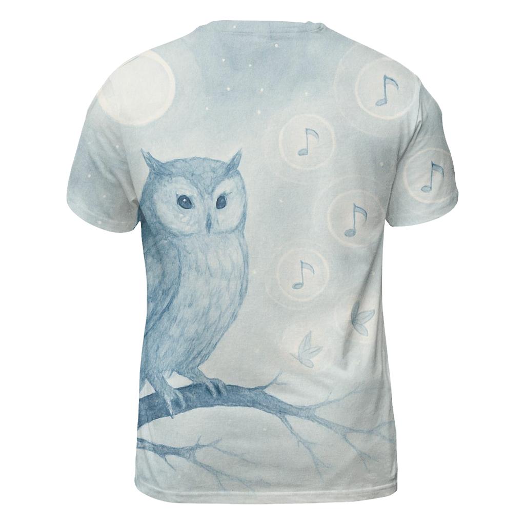 Echo Lantern Owl designer pattern shirts