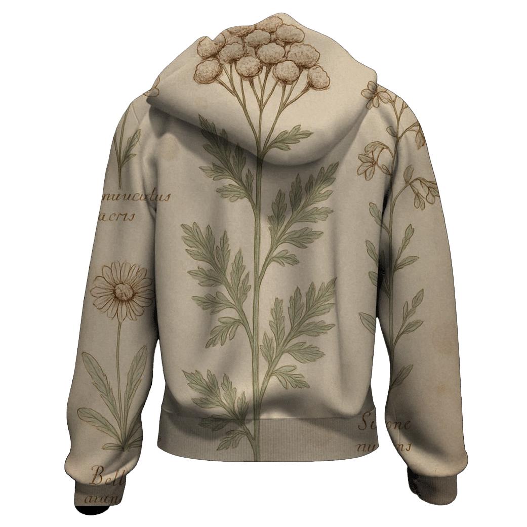 Faded Botanical Field Study premium hoodies