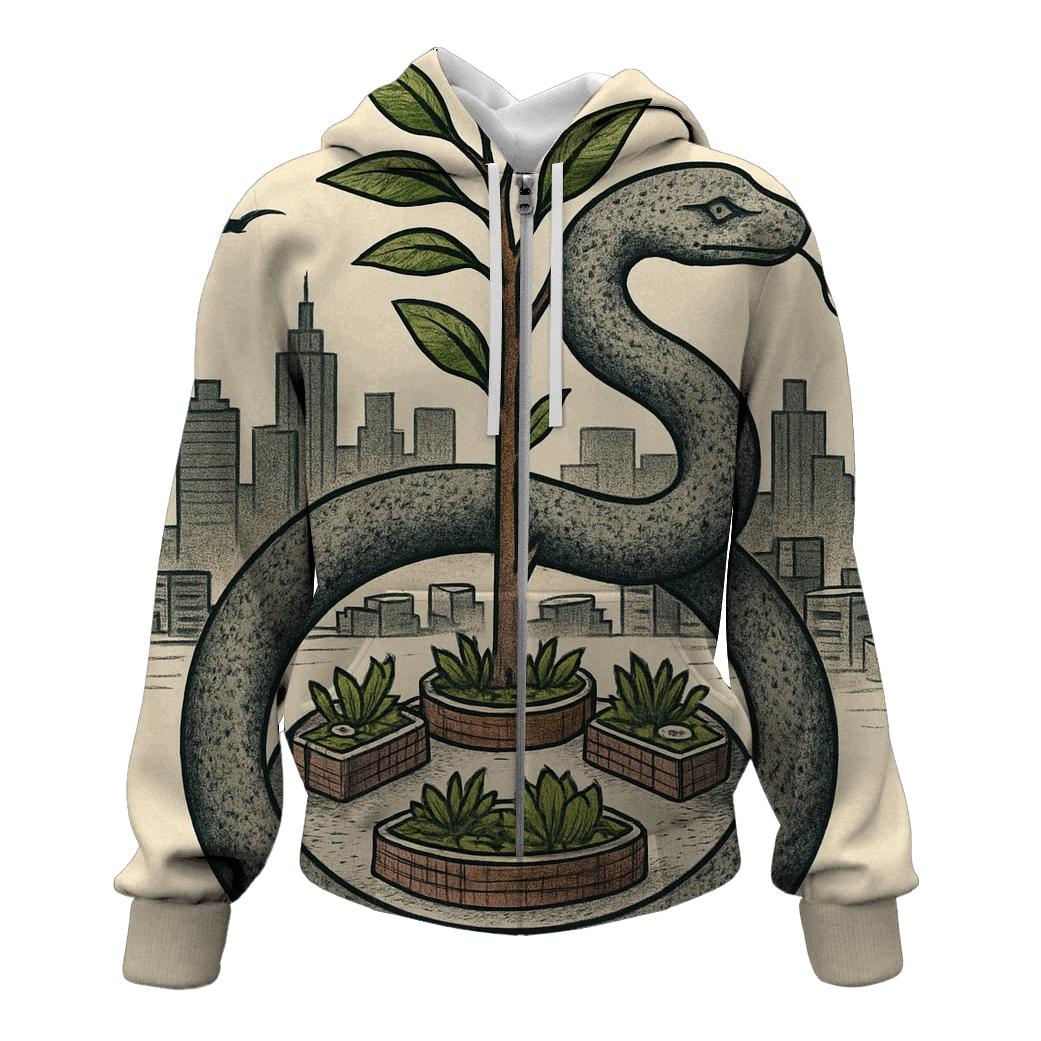 Seed City Ouroboros hoodie designs