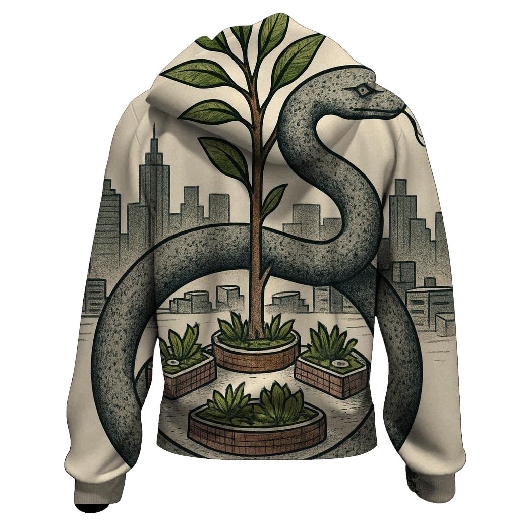 Seed City Ouroboros hoodie designs