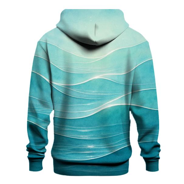 Serene Wave Of Light designer hoodies