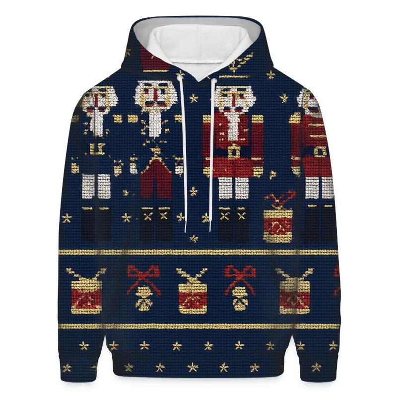 Nutcracker Parade Panel Design hoodie trends