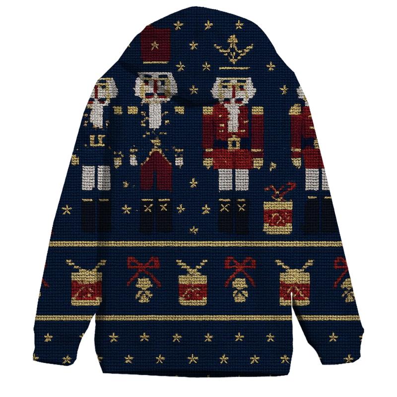 Nutcracker Parade Panel Design hoodie trends