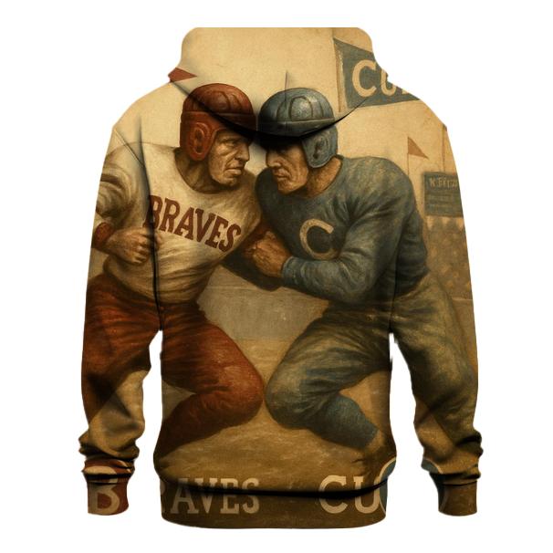 Retro Helmet Brawl designer hoodies