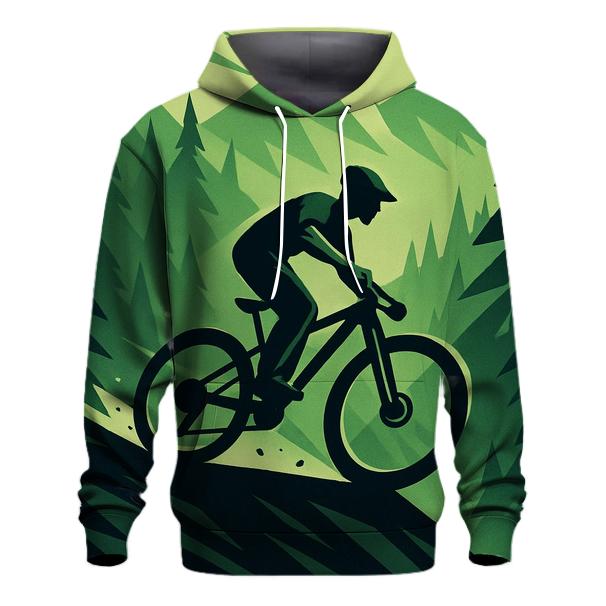 Mountain Bike Trail Geometry hoodie designs