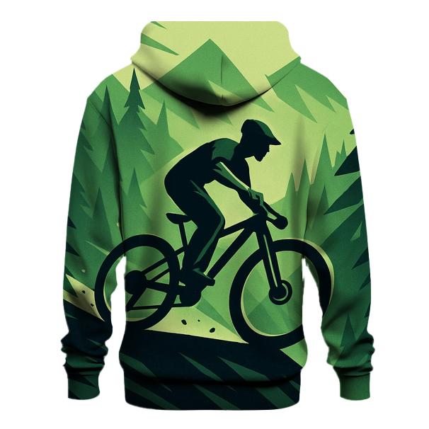 Mountain Bike Trail Geometry hoodie designs