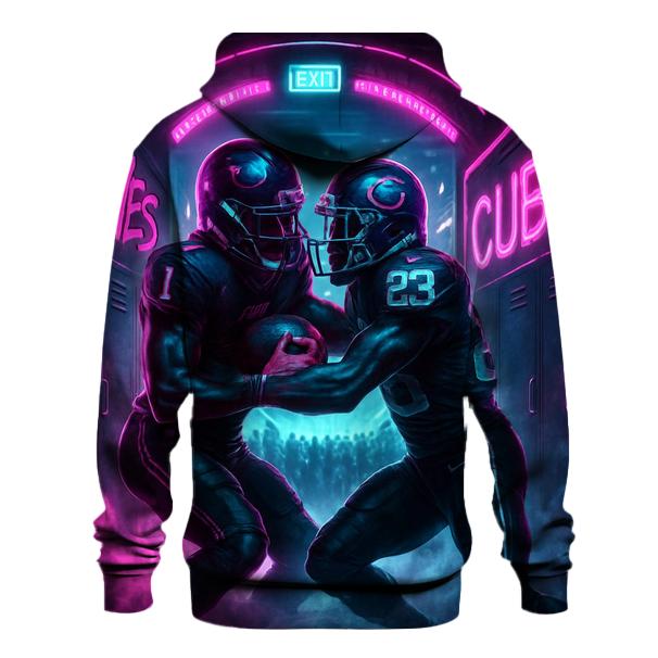 Neon Tunnel Takedown printed hoodies