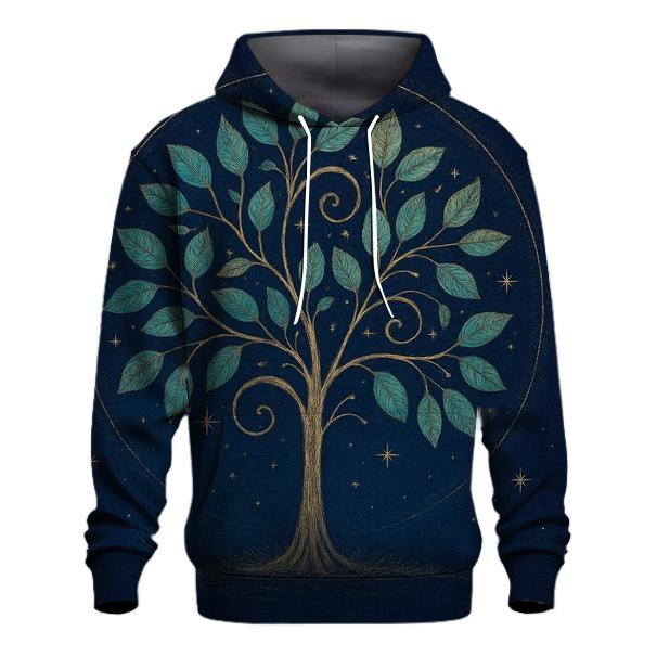 Celestial Tree Of Seasons premium hoodies