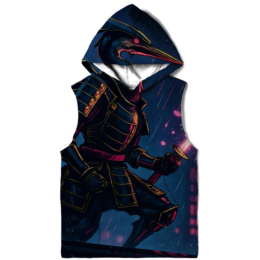 Photon Samurai Heron zip-up hoodies
