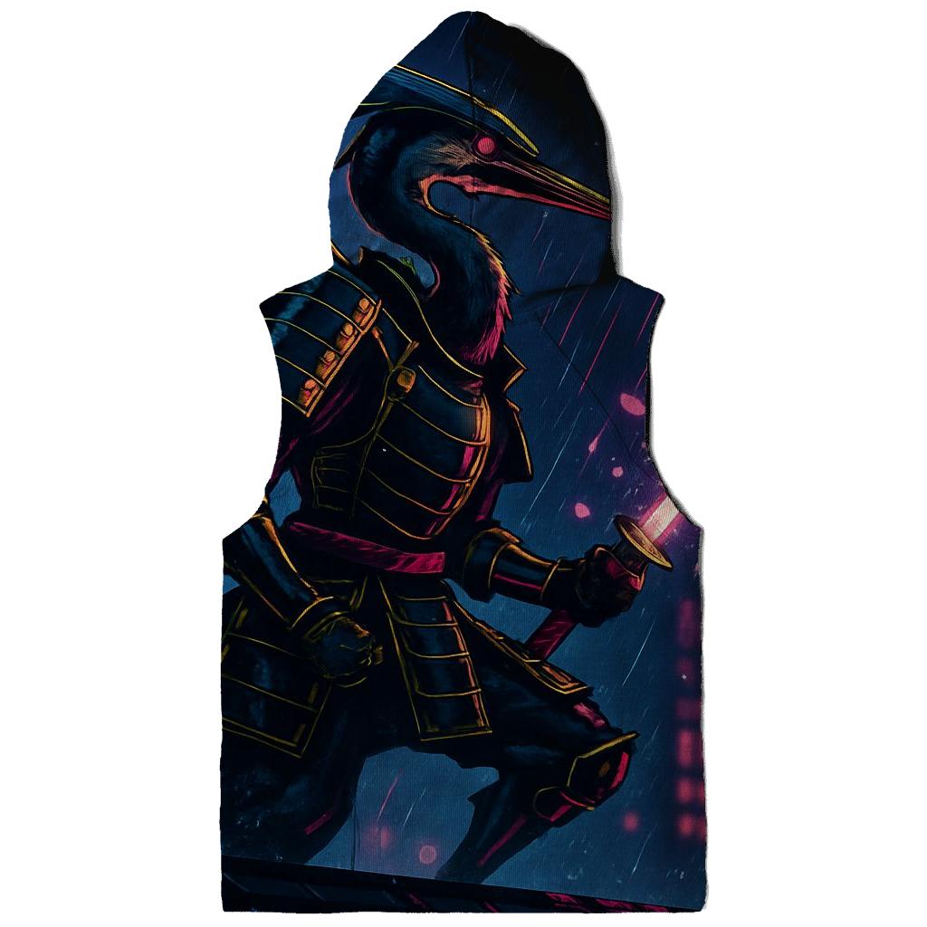 Photon Samurai Heron zip-up hoodies