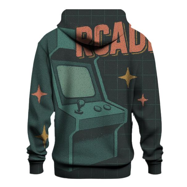 Classic Arcade Pixel Poster lightweight hoodies