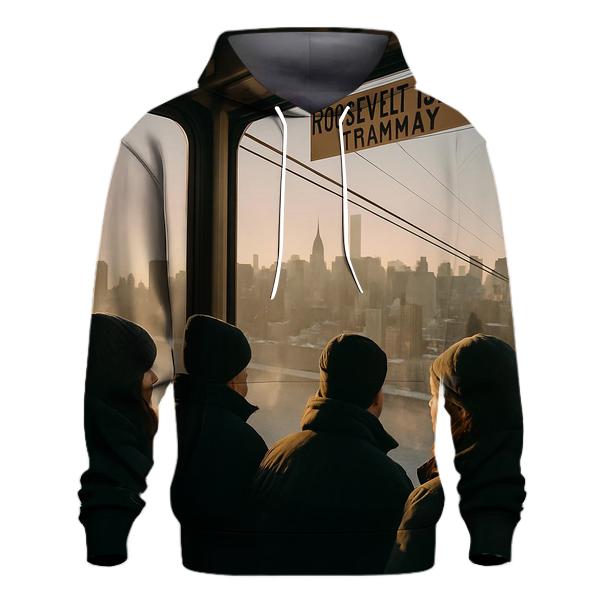 Winter Solstice From Roosevelt Island Tram custom hoodies