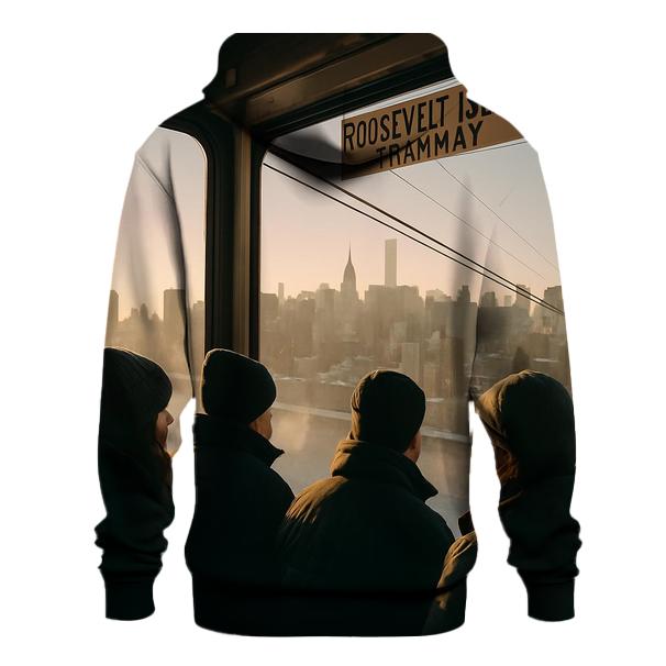 Winter Solstice From Roosevelt Island Tram custom hoodies