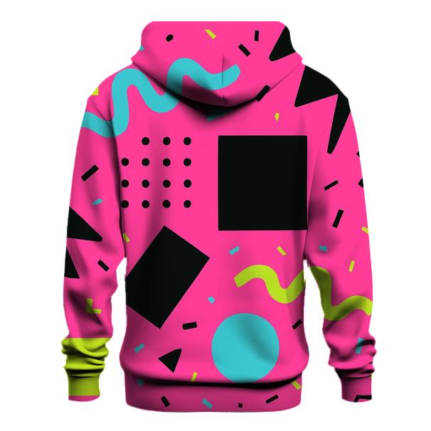 Retro Memphis Party hoodie styles