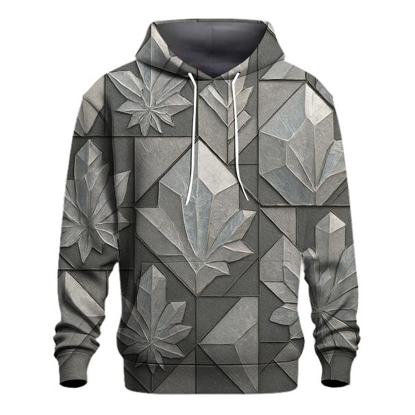 Frosted Crystal Mosaic embroidered hoodies