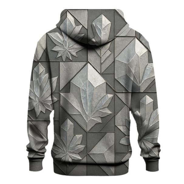 Frosted Crystal Mosaic embroidered hoodies