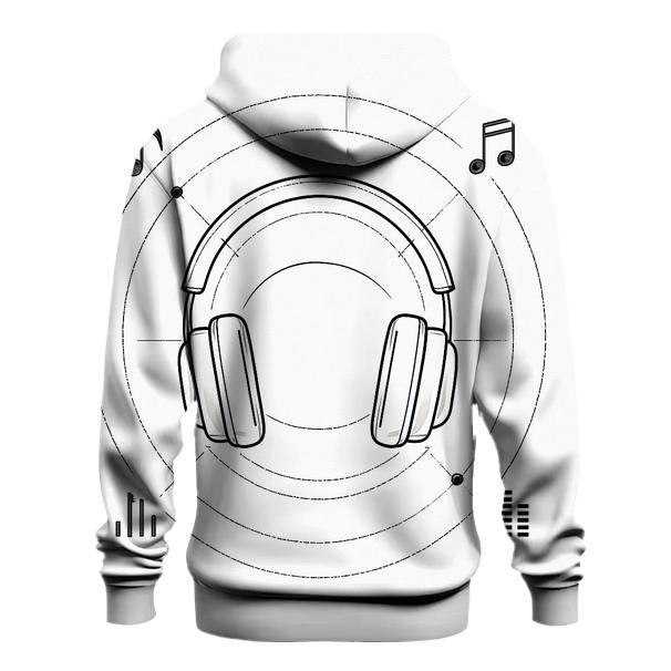 Headphone Orbit Diagram designer hoodies